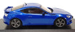 J Collection 1/43 Scale Diecast JC244 - 2012 Subaru BRZ - Blue