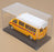 Altaya 1/43 Scale VW8506 - Volkswagen Minibus Strassendienst - Yellow/White