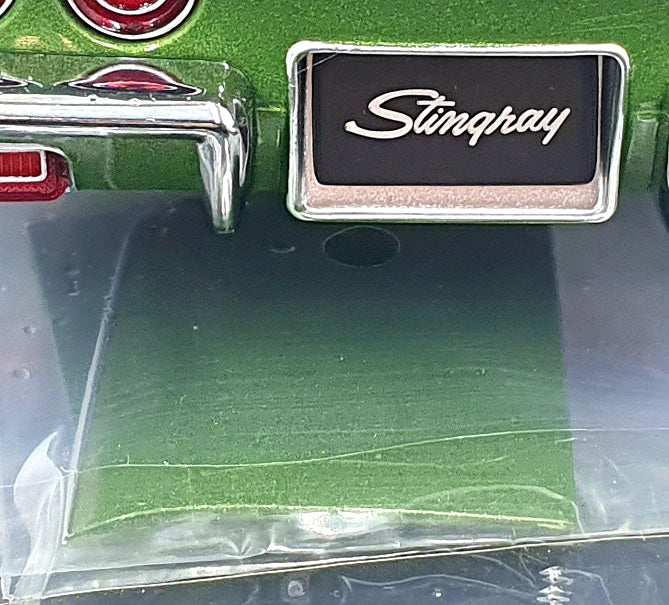 KK Scale 1/18 Scale KKDC181221 - 1972 Chevrolet Corvette C3 - Green