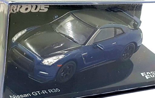 DeAgostini 1/43 Scale F220CMC041 - Fast and Furious Nissan GT-R R35 - Blue