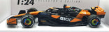 CMJ 1/24 Scale Diecast  124MLF1 - McLaren F1 #4 - Norris/Piastri