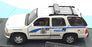 Cararama 1/43 Scale 43001 - Chevrolet Tahoe Police Car - White