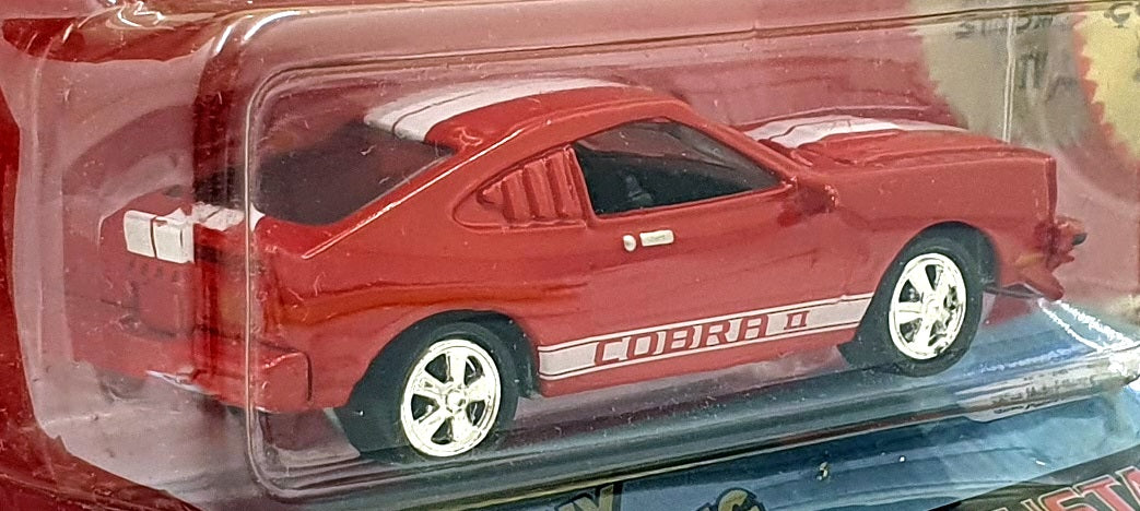 Johnny Lightning 1/64 Scale JL 580-02 - 1977 Shelby Cobra II - Red