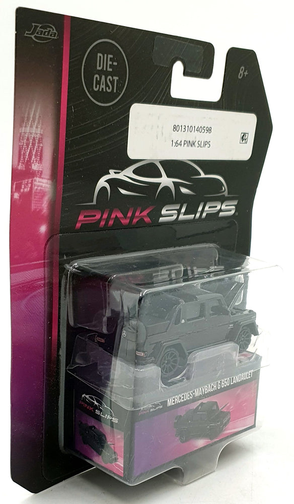 Jada1/64 Scale 14059B - Mercedes-Maybach G 650 Landaulet Pink Slips - Black