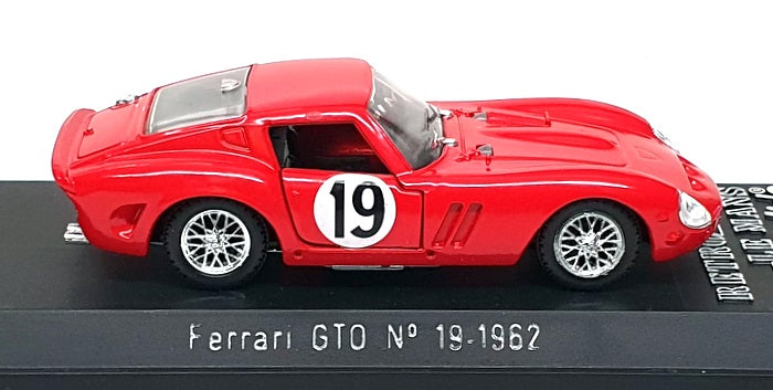 Solido 1/43 Scale Diecast 2403 - Ferrari GTO #19 Le Mans 1962 - Red