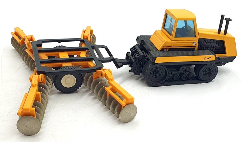 Joal 1/50 Scale Diecast 253 - Caterpillar Cat Challenger 65 And Disc Harrow
