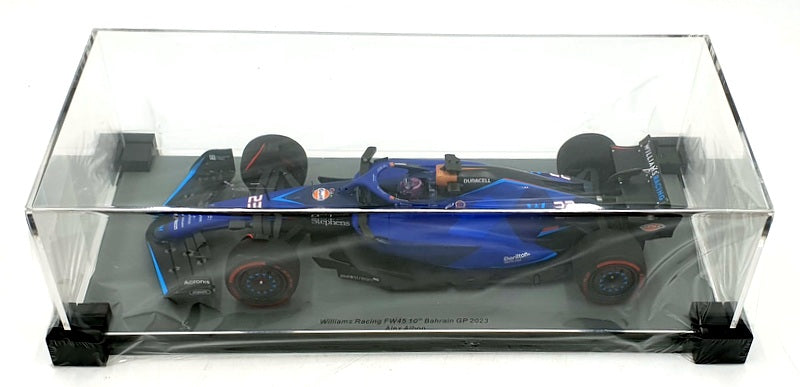 Spark 1/18 Scale 18S950 - Williams Racing FW45 F1 Bahrain GP 2023 #23 Albon