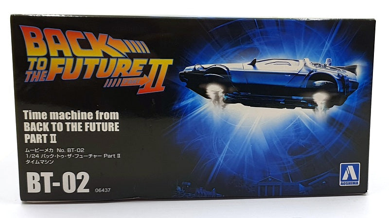 Aoshima 1/24 Scale Kit 06437 BT-02 Time Machine from Back to The Future Part II