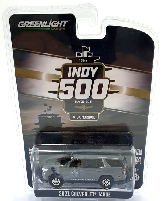 Greenlight 1/64 Scale 28080-E - 2021 Chevrolet Tahoe Truck - Grey