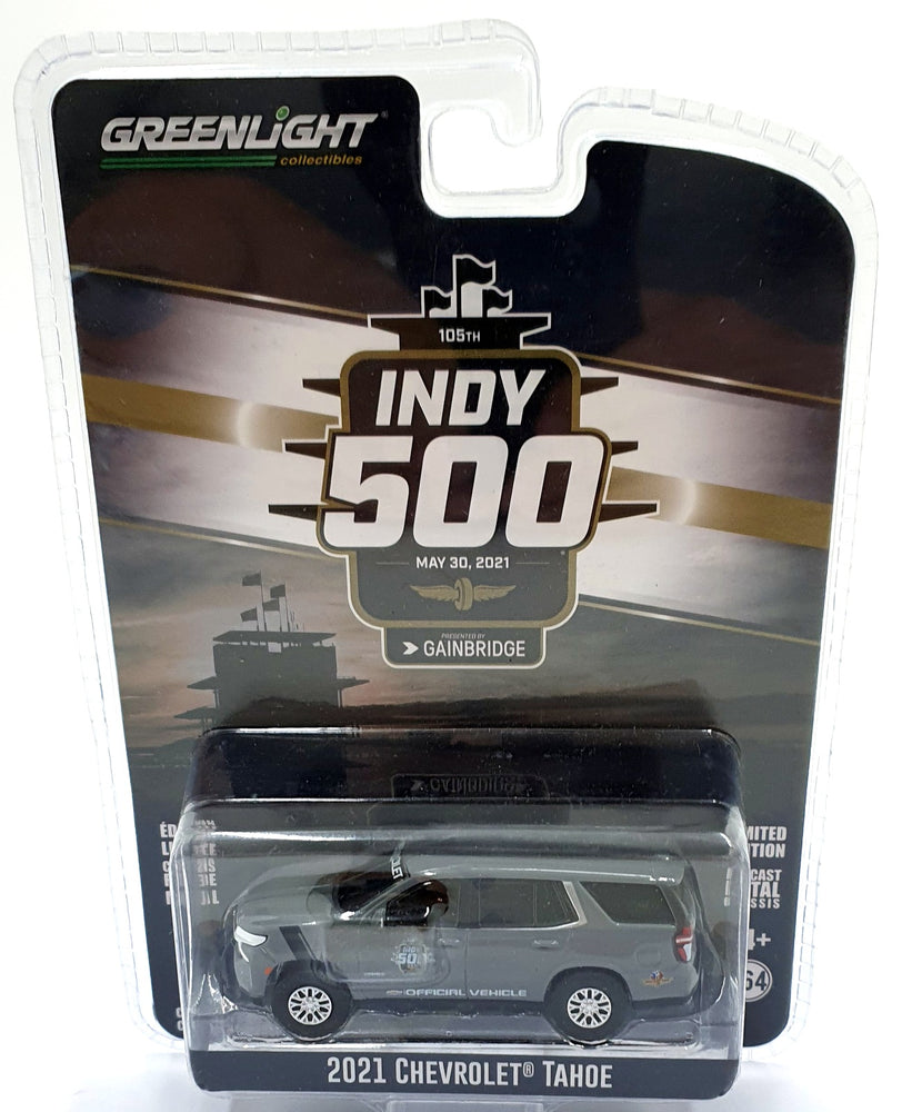 Greenlight 1/64 Scale 28080-E - 2021 Chevrolet Tahoe Truck - Grey