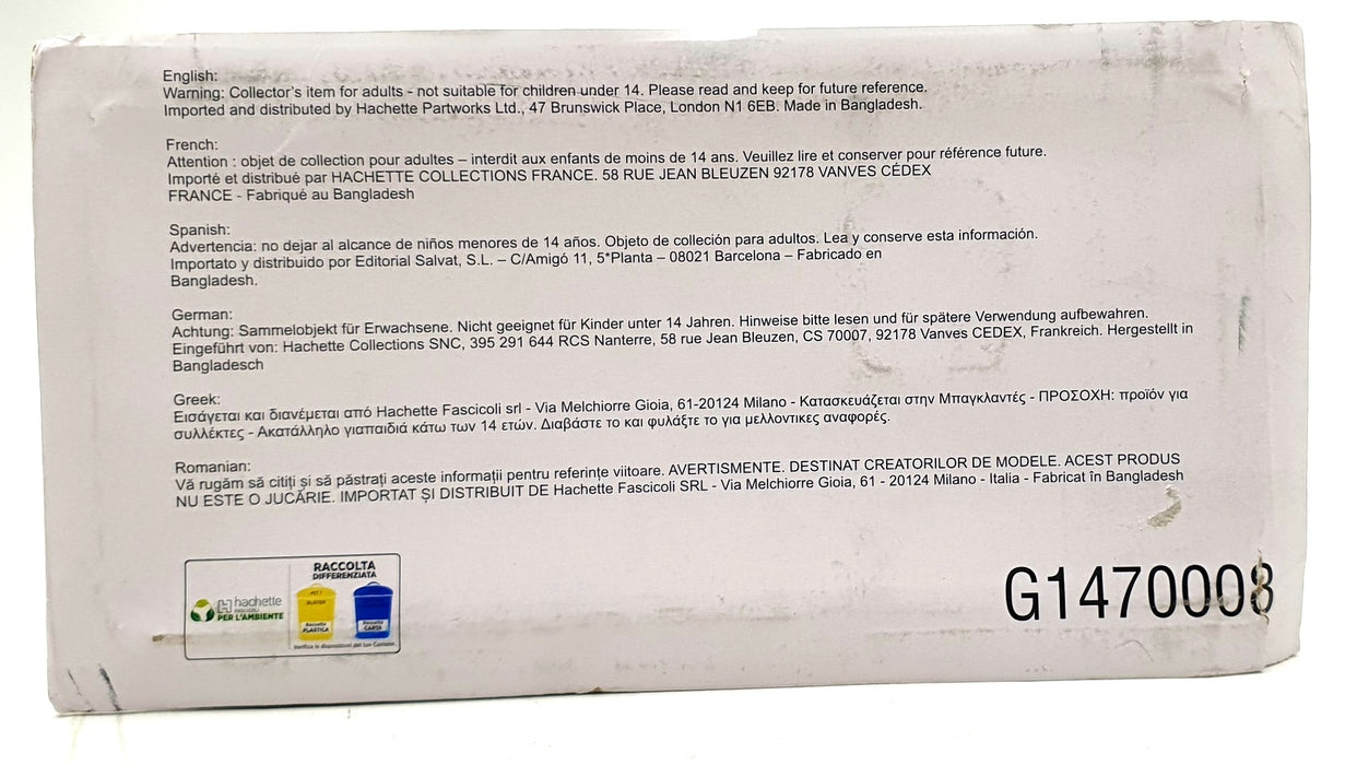 Hachette 1/43 Scale G1470008 - 2014 MAN TGX - Pink