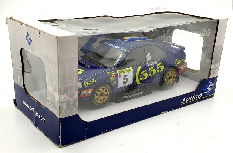 Solido 1/18 Scale S1800802 Subaru Impreza WRC Monte Carlo Rally 1995