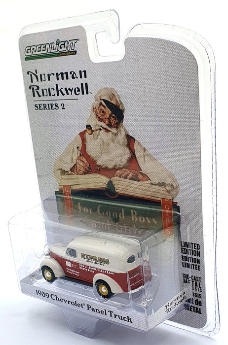 Greenlight 1/64 Scale 54020-A - 1939 Chevrolet Panel Truck - Red
