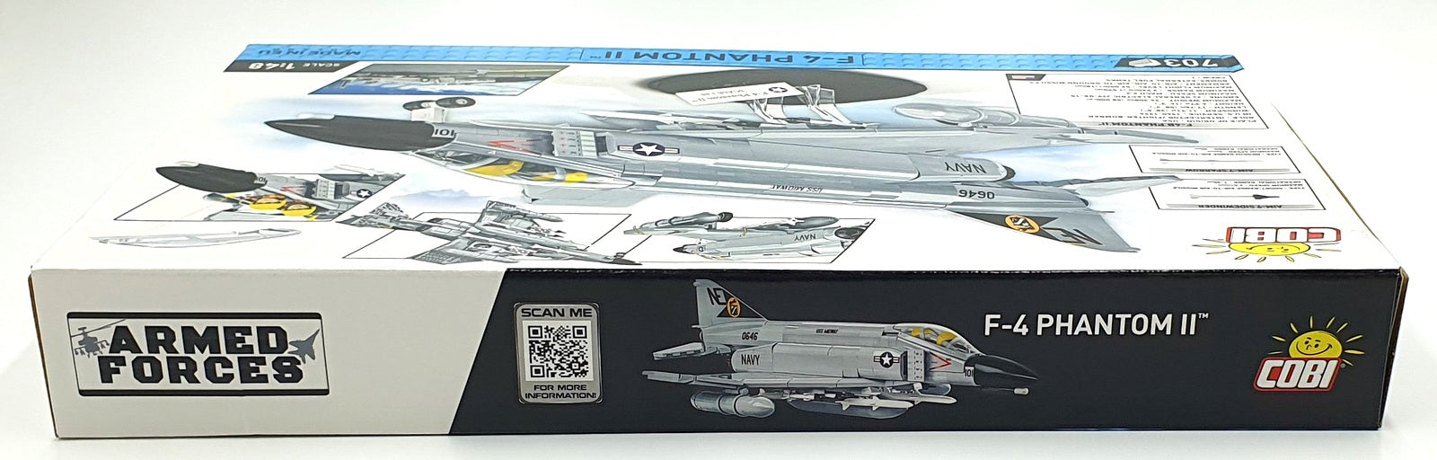 Cobi Bricks 1/48 Scale 5897 - McDonnell Douglas F-4 Phantom II Aircraft - USA