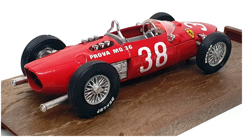 Brumm 1/43 Scale R124 - F1 Ferrari 156 #38 Monaco GP 1961 P.Hill - Red