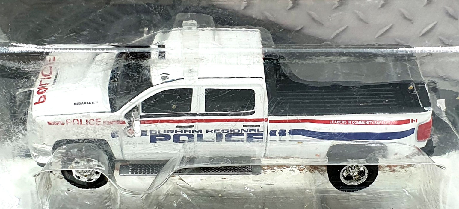 Greenlight 1/64 Scale 46090-C - 2018 Chevrolet Silverado 3500HD Dually Police