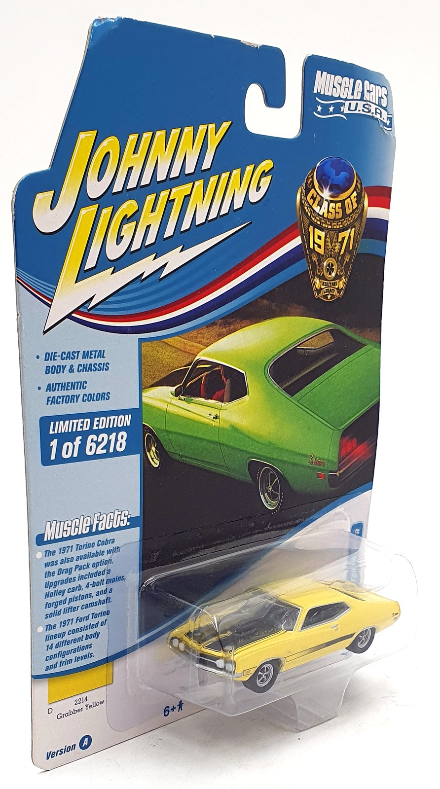Johnny Lightning Continental 50周年記念 Johnny Lightning 1/64 JLMC026 Muscle Cars USA 1971 Ford Torino