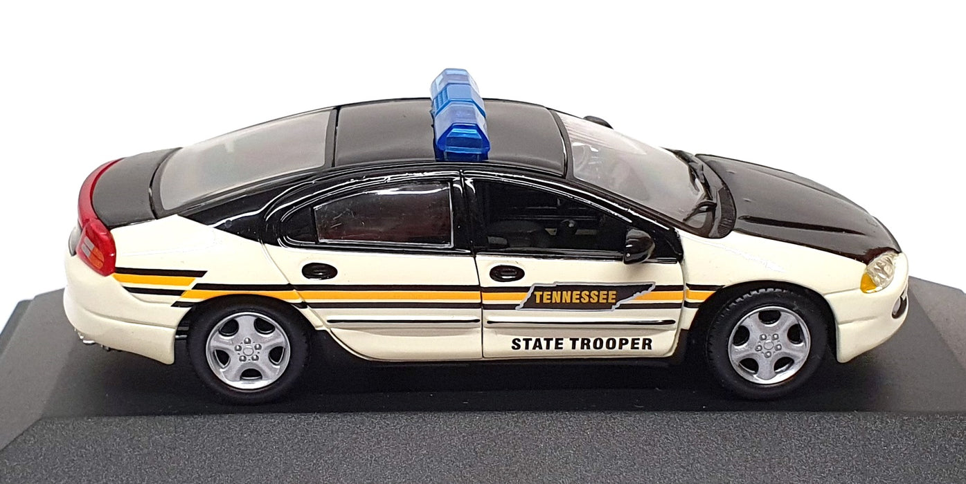 Altaya 1/43 Scale TS2003 - Dodge Intrepid Tennessee Police - Black/White