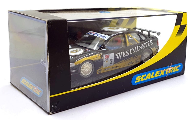 Scalextric 1/32 Scale Slot Car C2144 - Opel Vectra Privateer #3 - Black/Yellow