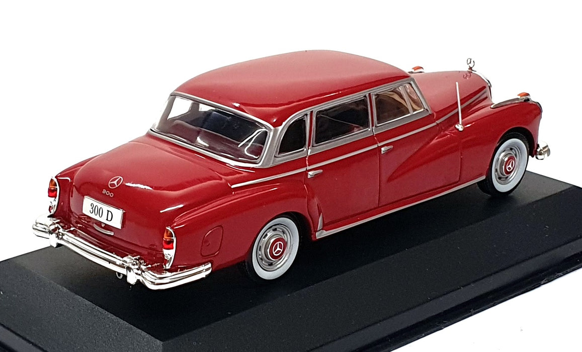 Whitebox 1/43 Scale 147358 - 1957 Mercedes Benz 300D Limousine - Red