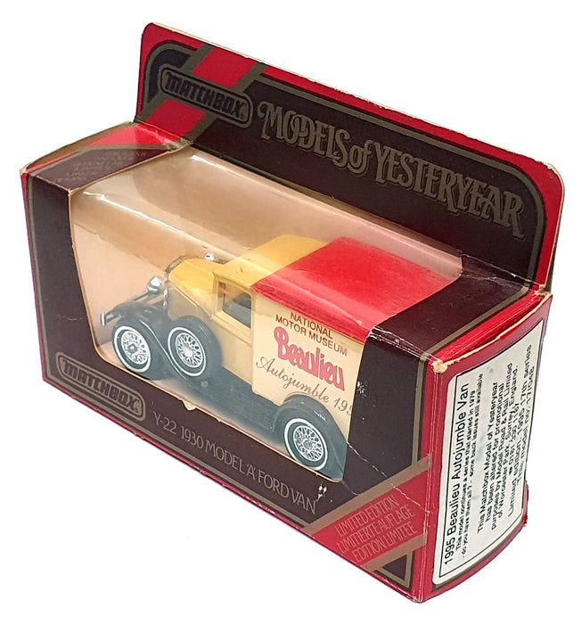 Matchbox 17/048 - 1930 Ford Model A Van Beaulieu Autojumble 1995 REWORKED