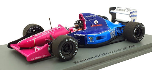 Spark 1/43 Scale S7444 - Brabham BT60B British GP F1 1992 #8