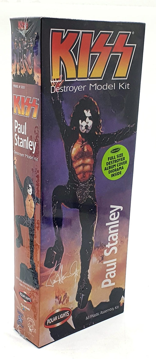 Polar Lights Unbuilt Model Kit 5051 - Kiss Paul Stanley Destroyer With Poster