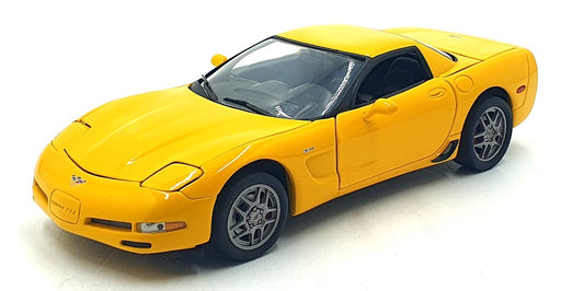 Franklin Mint 1/24 Scale B11WW95 - 2003 Chevrolet Corvette Z06 - Yellow