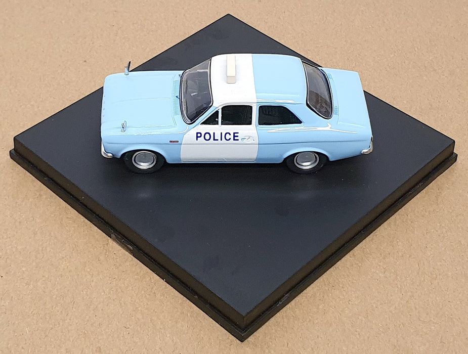 Trofeu 1/43 Scale 523 - Ford Escort Mk1 1300 GT Police Car - Lt. Blue/White
