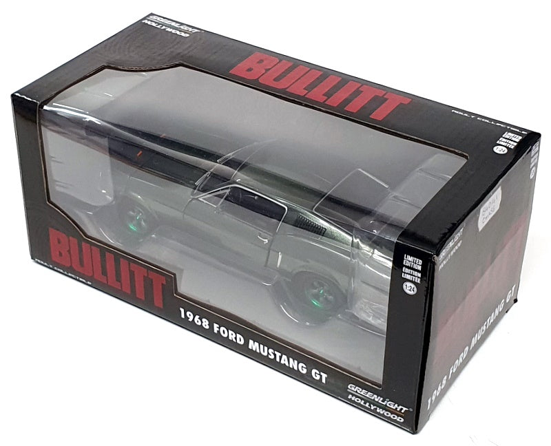 Greenlight 1/24 Scale 84041 - 1968 Ford Mustang GT Bullit Steve McQueen - Chase