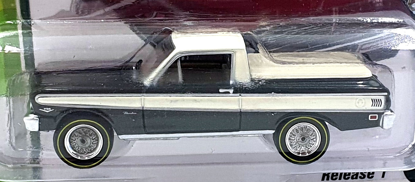 Johnny Lightning 1/64 Scale JLCG019 - 1965 Ford Ranchero - Ivy Green