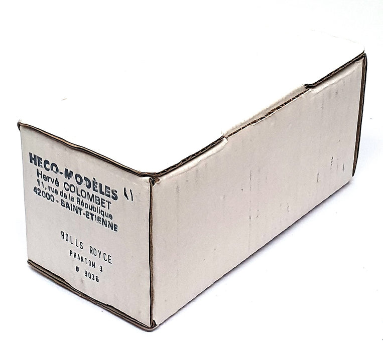 Heco Miniatures 1/43 Scale 9036 - Rolls Royce Phantom 3 - Blue
