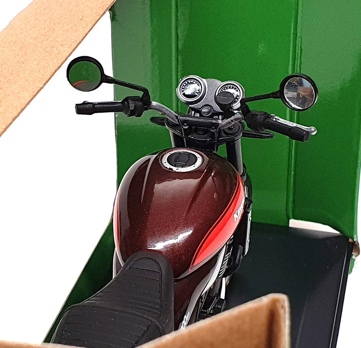 Maisto 1/12 Scale 32707 - Kawasaki Z900RS Motorbike - Red/Brown