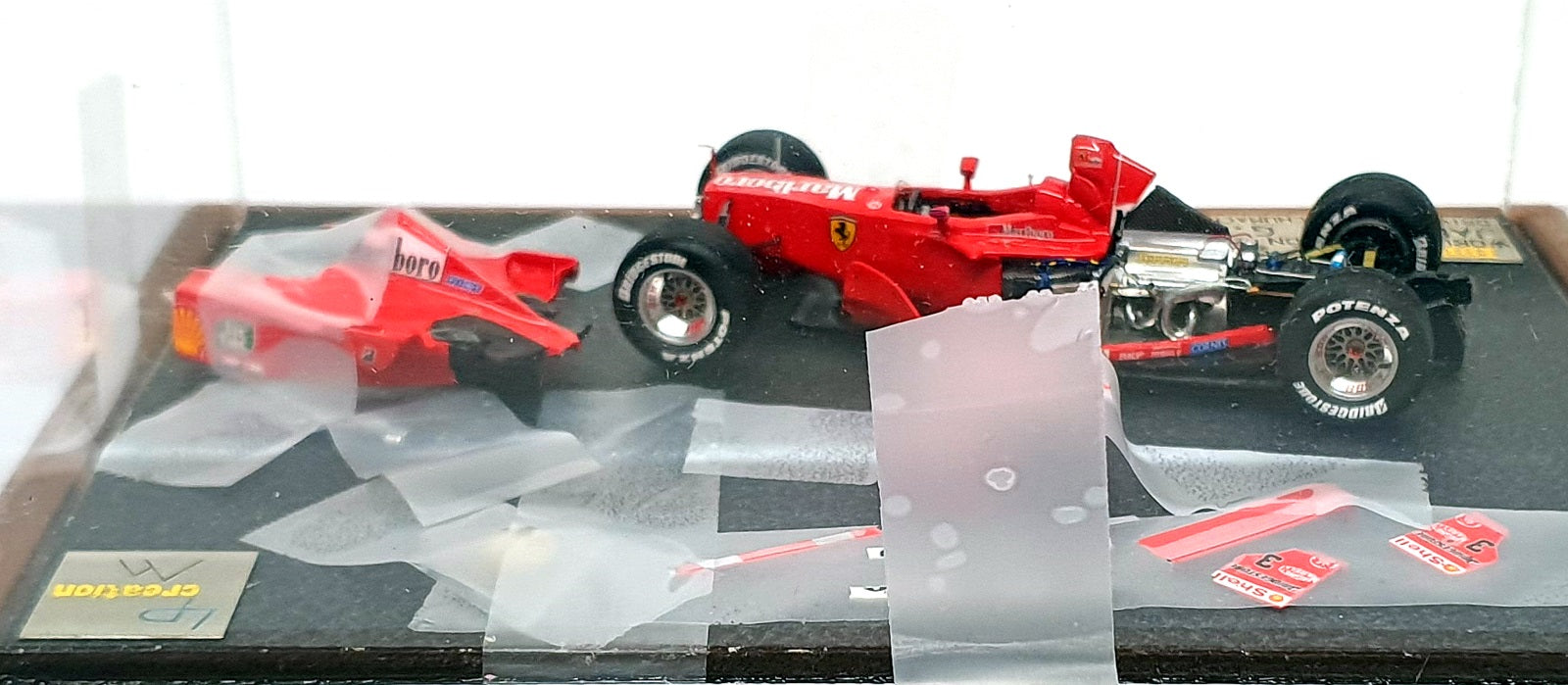 LP Creation 1/43 Scale LPC20F1 - F1 Ferrari W/Champ 2000 Japan GP M. Schumacher