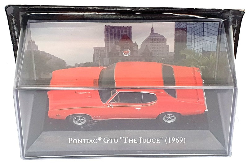Altaya 1/43 Scale Diecast 6425A - 1969 Pontiac GTO The Judge - Lt. Red