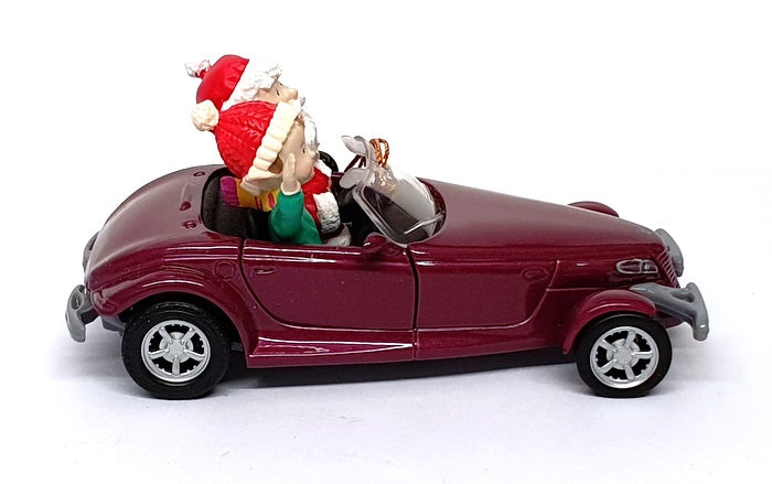 Maisto 1/38 Scale Diecast TD99903 - Christmas Plymouth Prowler - Bordeux