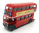 Solido 1/50 Scale 4402 - AEC D/Deck London Bus Rt. 74 - Red