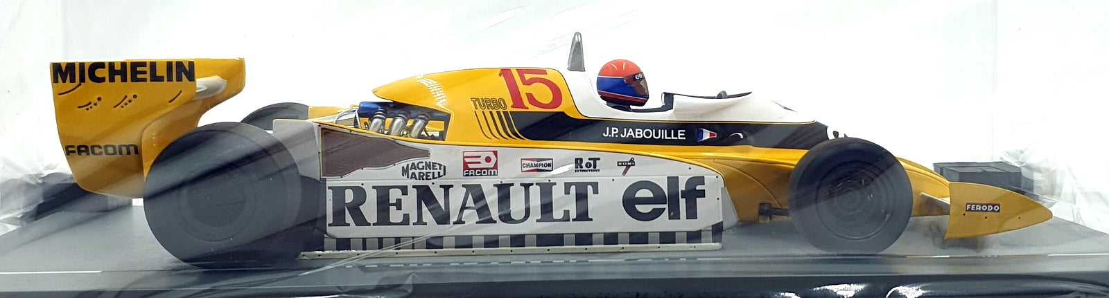 Spark 1/18 Scale 18S590 - Renault RS11 #15 1st French GP 1979 - Jabouille