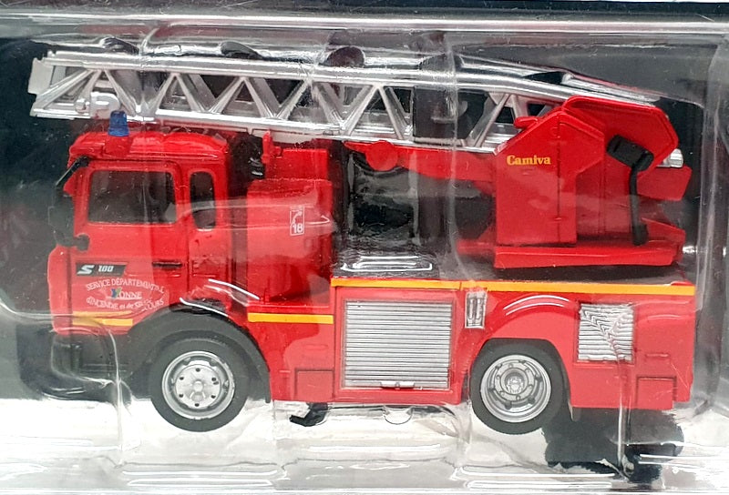 Del Prado 1/57 Scale FEN21 - 2001 Renault Camiva Fire Engine Truck - Red