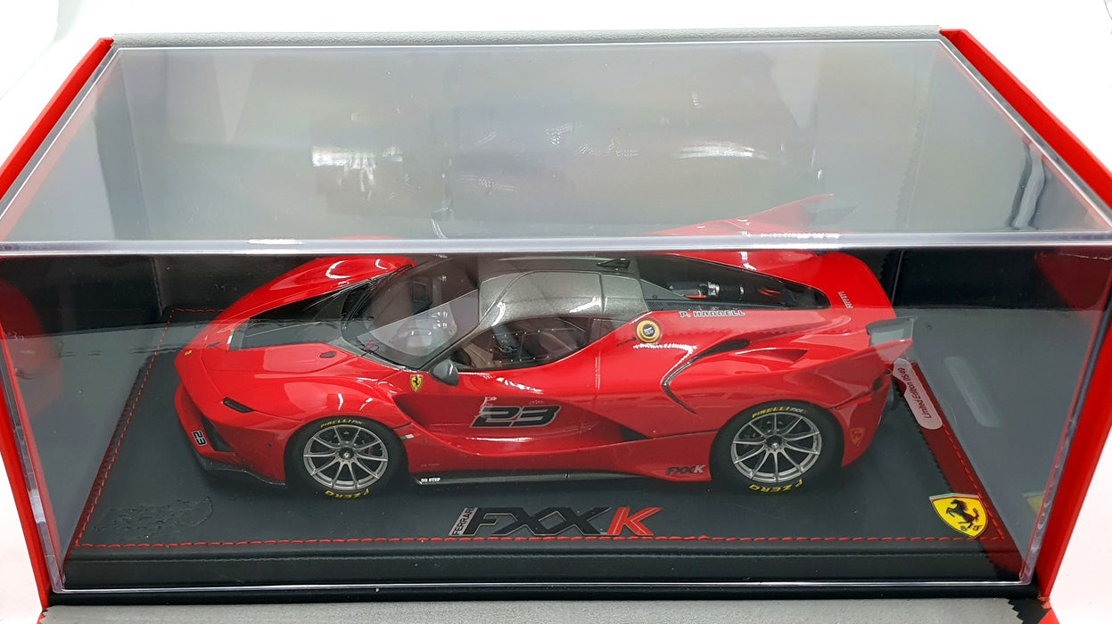 BBR 1/18 Scale Resin P18119NV - Ferrari FXX K Rosso Corsa #23 - Red