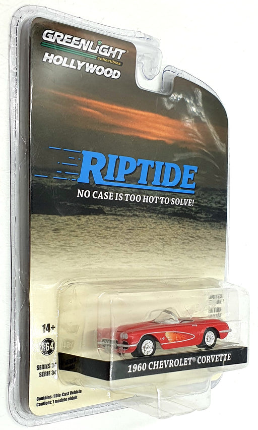 Greenlight 1/64 Scale 44940-B - 1960 Chevrolet Corvette - Red