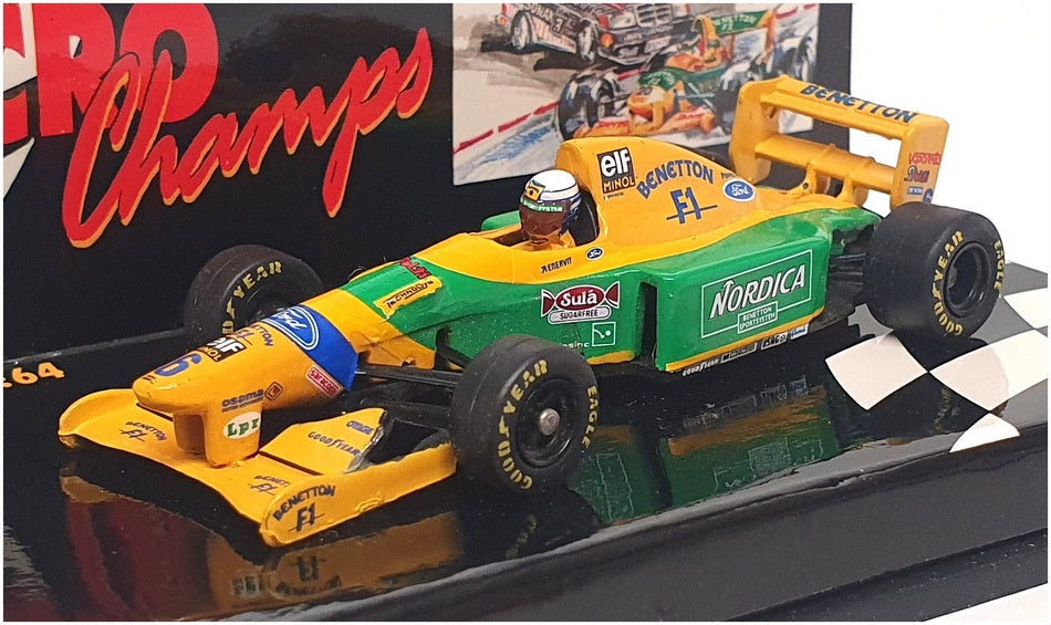 ミニカー MINICHAMPS BENETTON FORD B B193 B MINICHAMPS PMA 1/64 Michael Schumacher Benetton Ford B193
