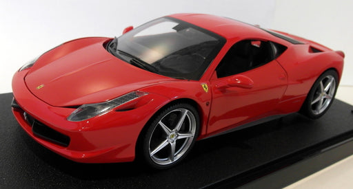 Hot Wheels 1/18 Scale diecast - T6917 Ferrari 458 Italia Rosso Red