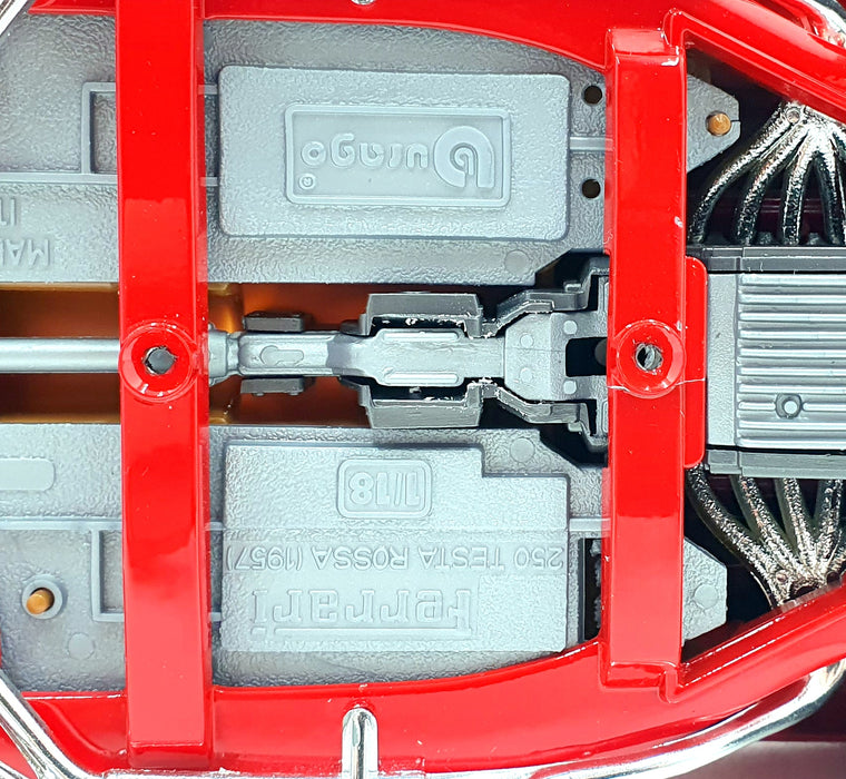 Burago 1/18 Scale Diecast 121125B - 1957 Ferrari 250 Testa Rossa - Red