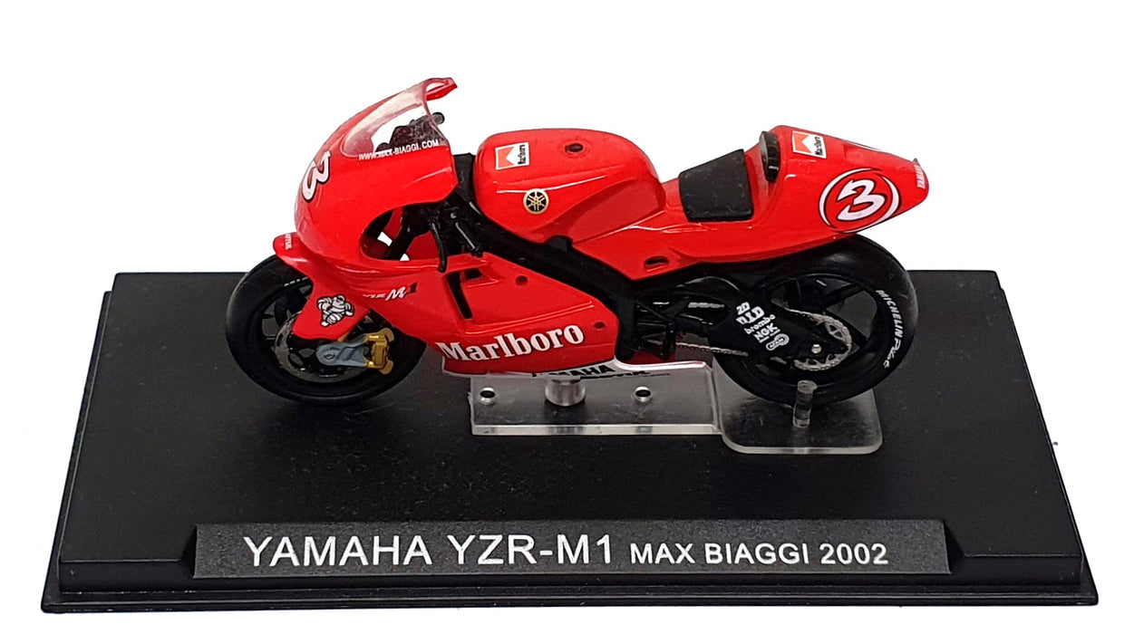 Altaya 1/24 Scale AMB09J - Yamaha YZR-M1 #3 Max Biaggi - Red