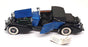 Franklin Mint 1/24 Scale 19626H - 1933 Duesenberg SJ Victoria - Blue/Black