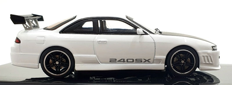 Ixo Models 1/43 Scale CLC552N.22 - 1997 Nissan 240SX (S14) - White/Black