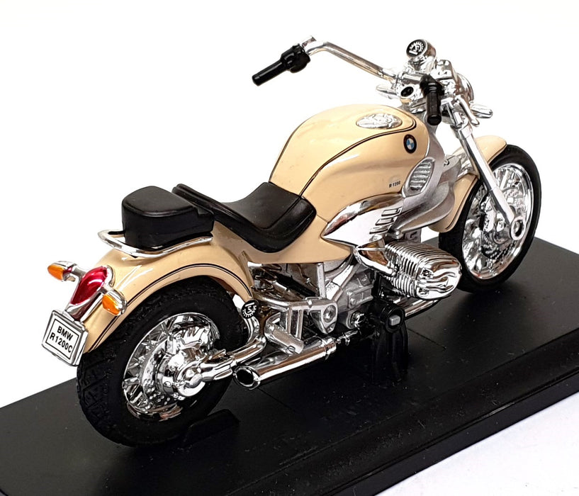 Welly 1/18 Scale 90872 - BMW R1200 C Motorbike - Beige