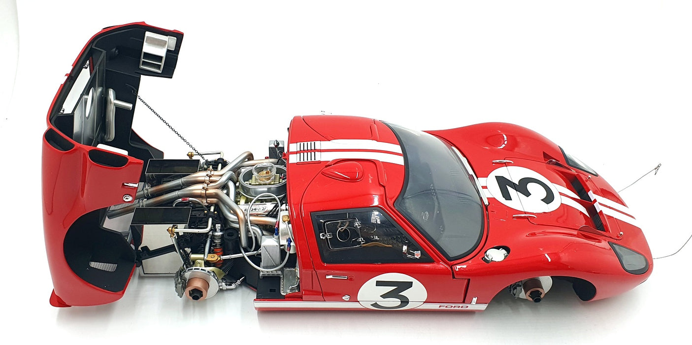 GMP 1/12 Scale G1201307 - 1966 Ford Gt40 MkII #3 Gurney/Grant - Red