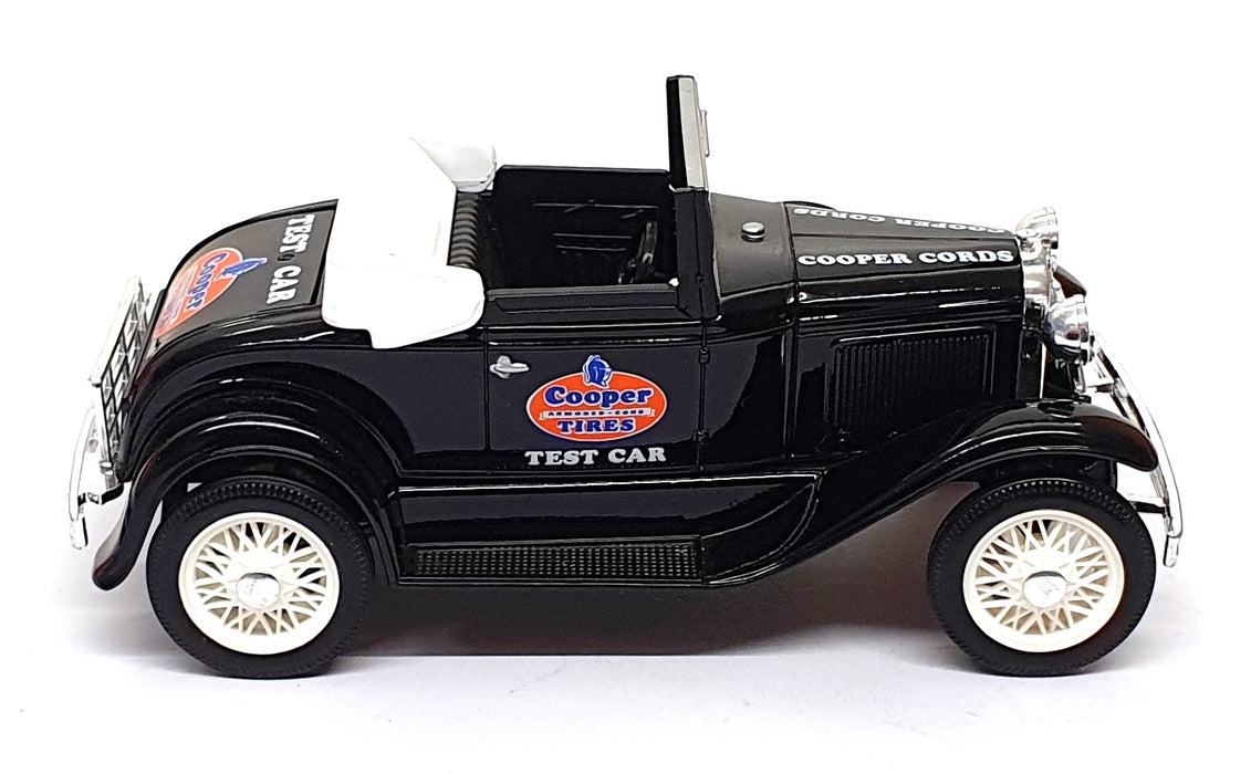 Spec-Cast 1/25 Scale 1509 - Ford Model A Coin Bank Cooper Tires - Black